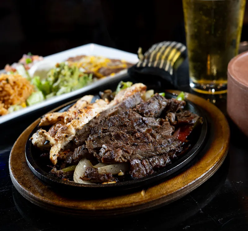 Fajitas at Chill Bar & Grill in Lewisville, TX