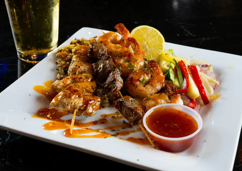 Skewer Combo at Chill Bar & Grill in Lewisville, TX
