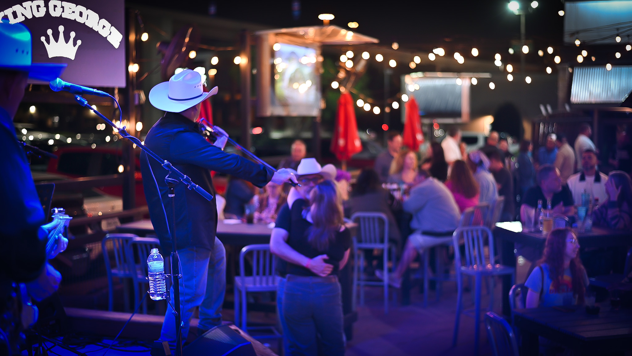 Live music night on the patio at Chill Bar Lewisville