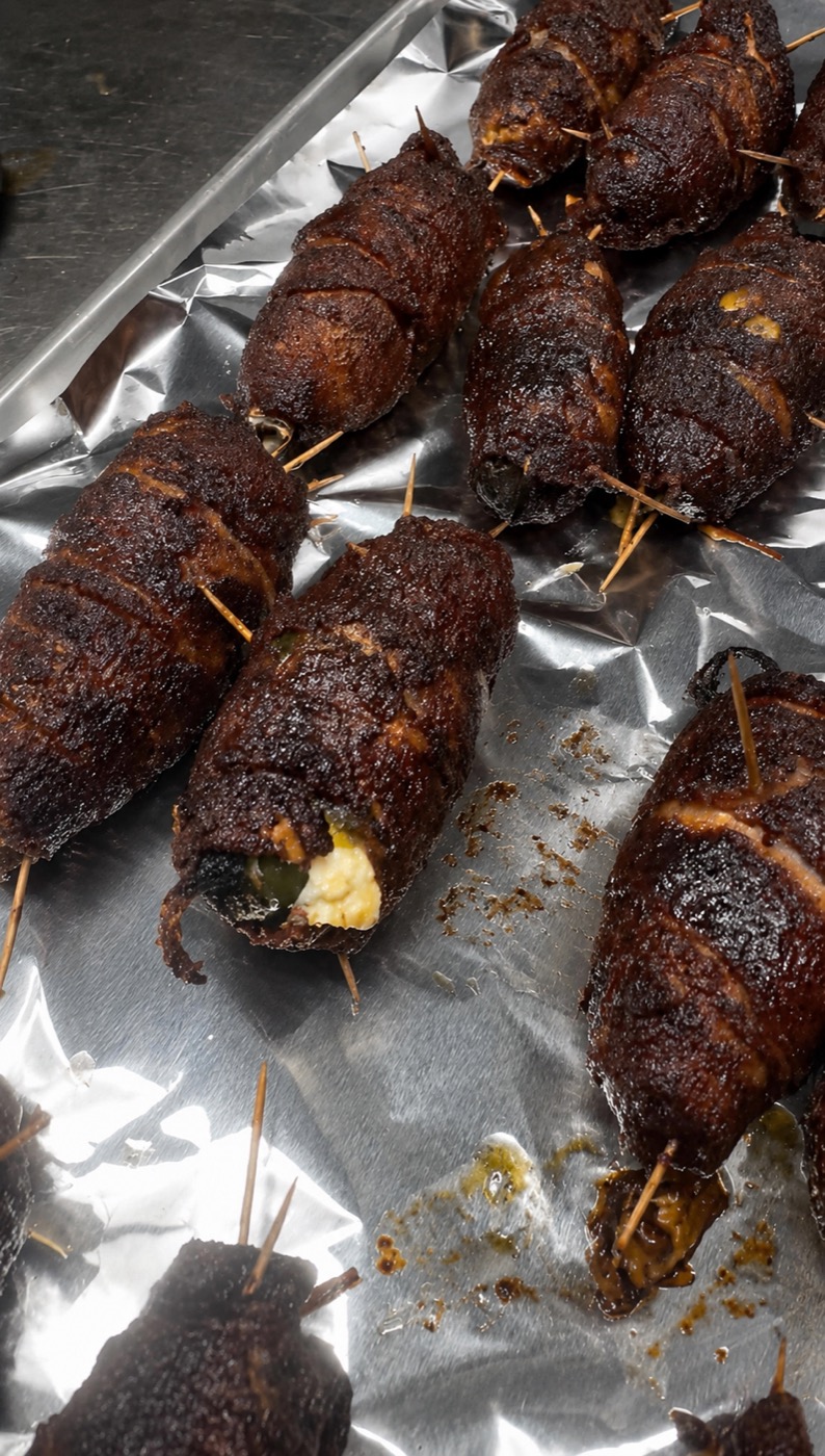 Smoked Texas Twinkies, bacon-wrapped stuffed jalapeños